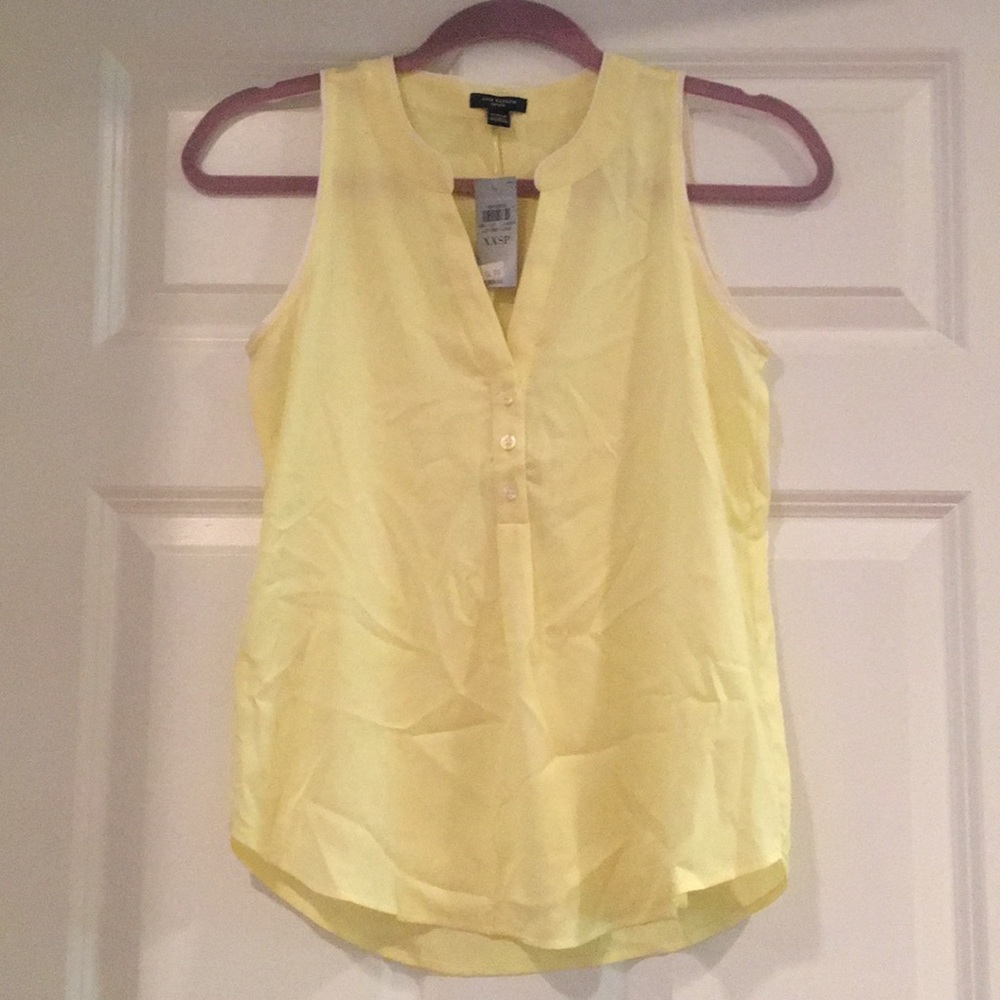 Ann Taylor sleeveless blouse